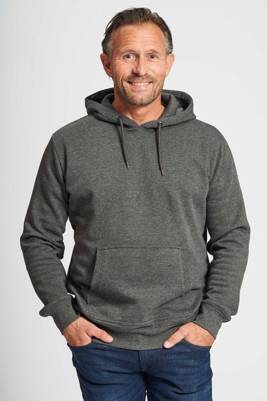 Sweat Hoodie 'Thy' - Dark Grey Mel.