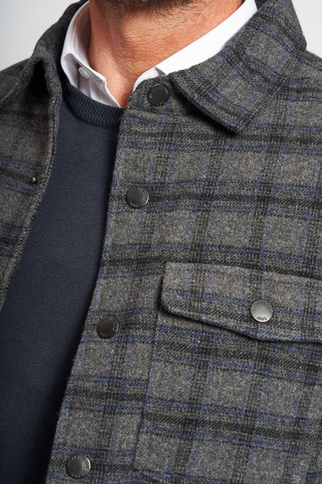 Overshirt 'Nolte' - Raven