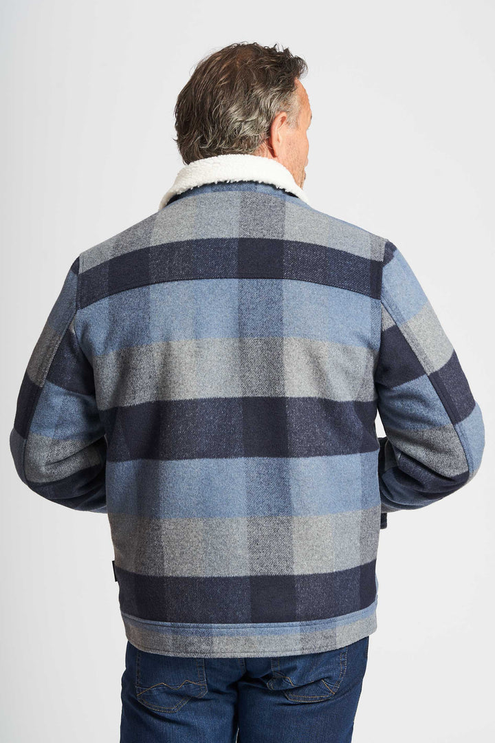 Overshirt 'Sherlock' - China Blue