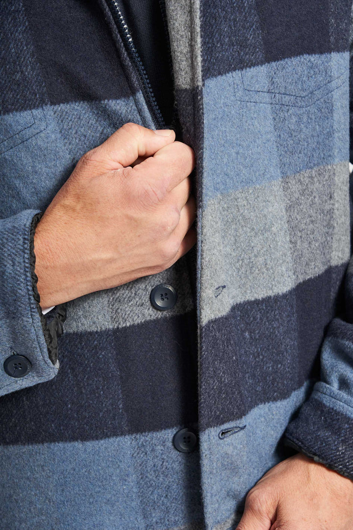 Overshirt 'Sherlock' - China Blue