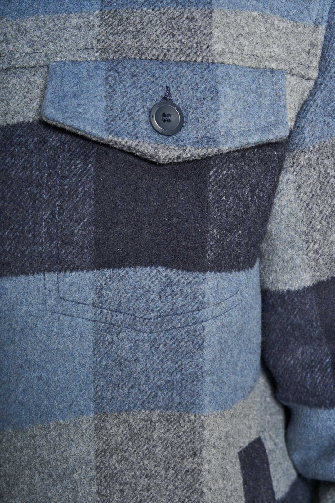 Overshirt 'Sherlock' - China Blue