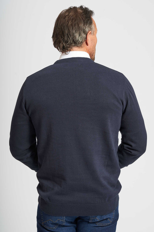 O'Neck Knit 'Adair' - Dark Sapphire