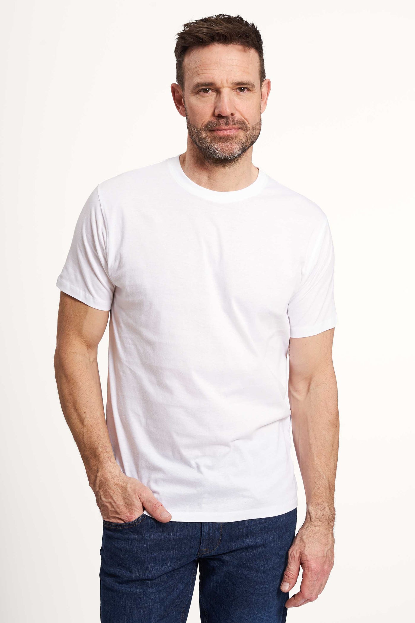 T-Shirt 'Borre' - Optical White