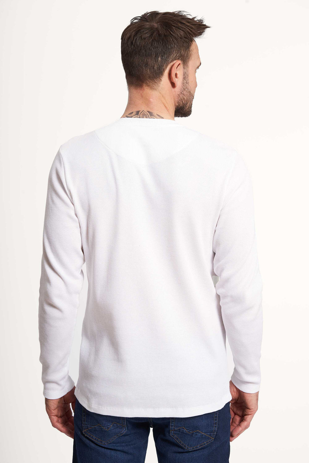 Vaffel Sweatshirt 'Dalmose' - Optical White