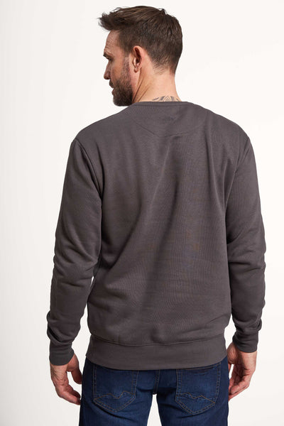 Sweatshirt 'Trige' - Dark Cement