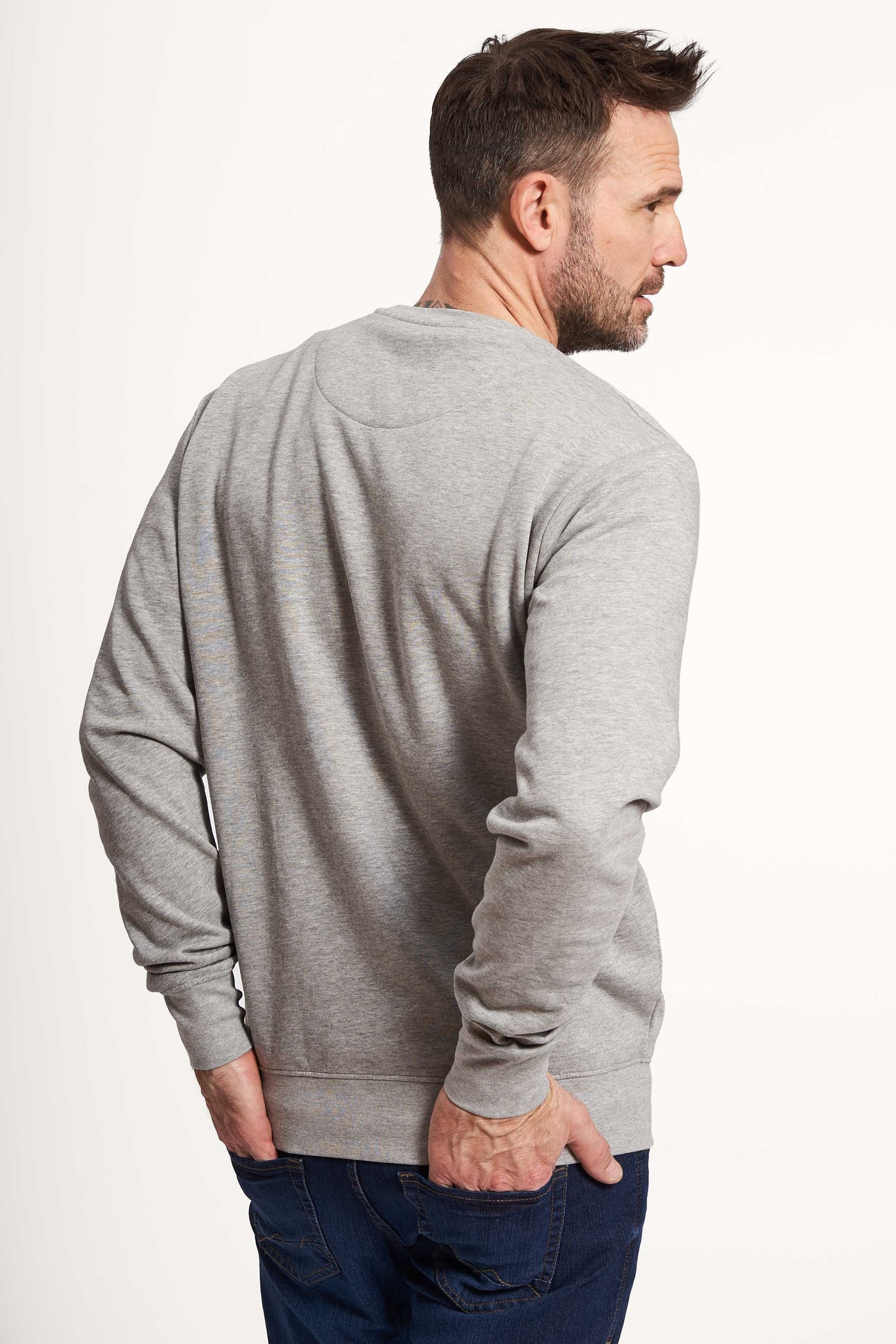 Sweatshirt - Grey Melange