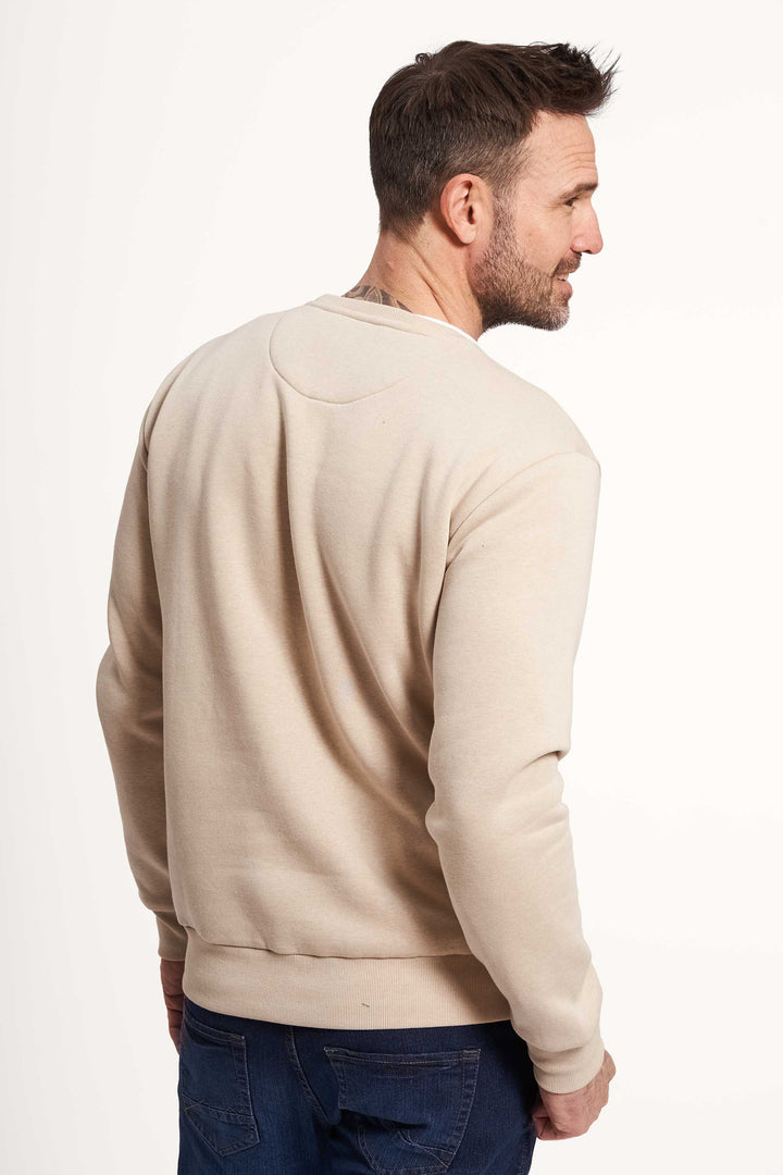 Sweatshirt 'Thy' - Sand Mel.