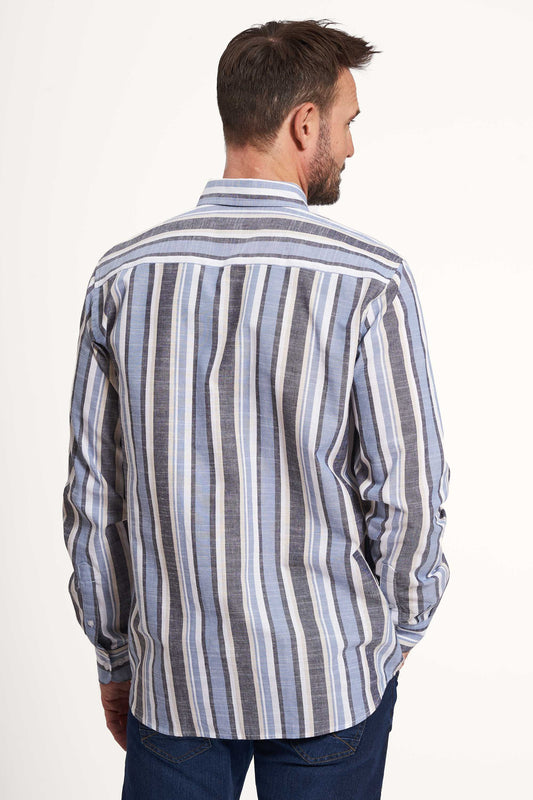 Skjorte 'Vemb' - Striped 010