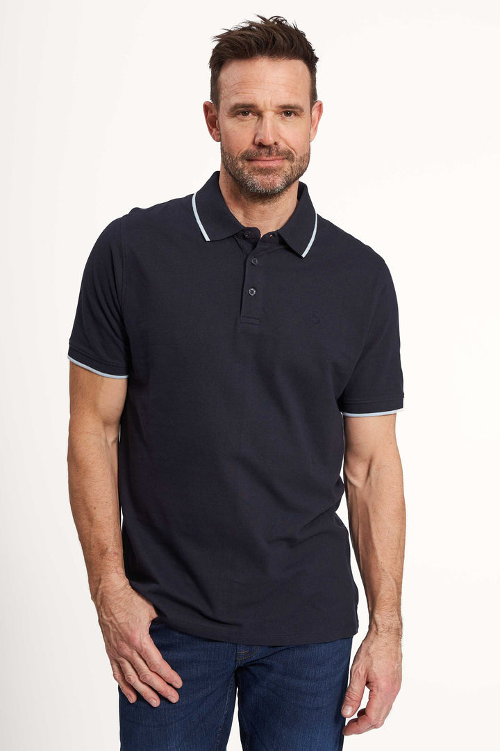 Polo T-Shirt 'Grenaa' - Blue Nights