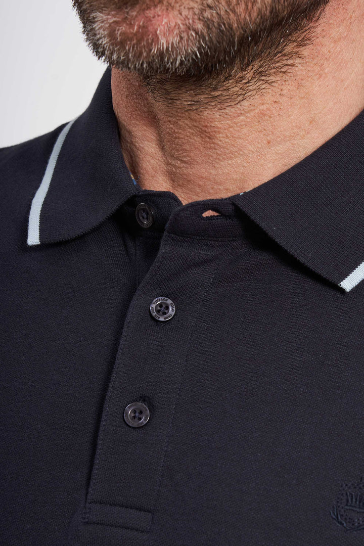 Polo T-Shirt 'Grenaa' - Blue Nights