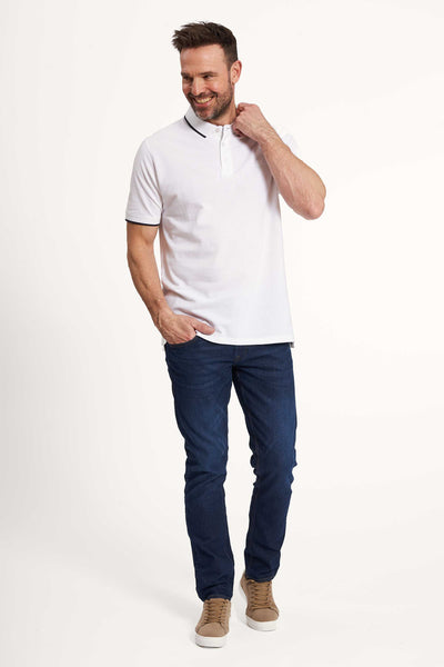 Polo T-Shirt 'Grenaa' - Optical White