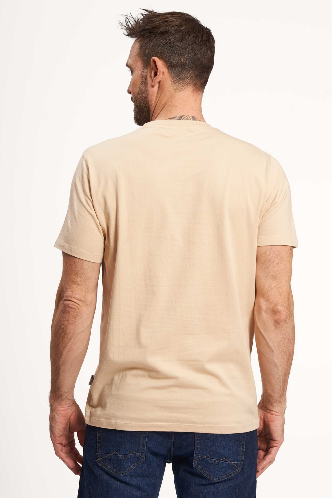 Logo T-Shirt 'Mern' - Camel