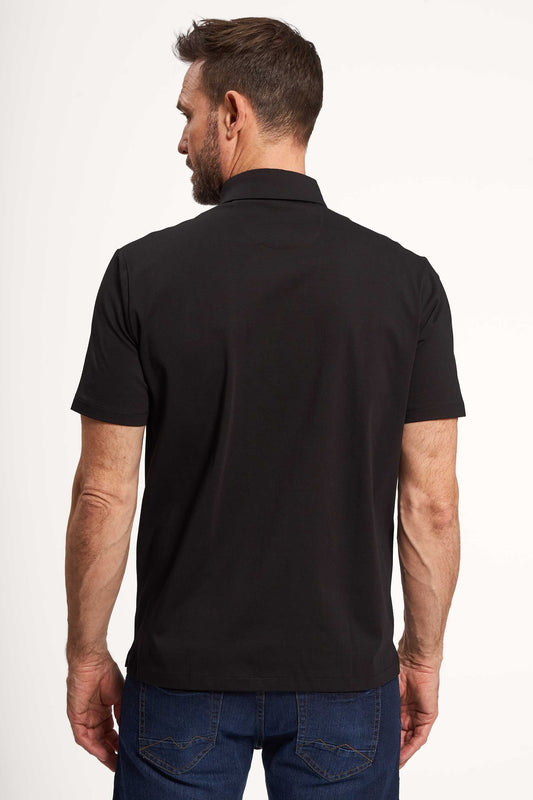 K/æ Stretch Skjorte 'Klaus' - Black