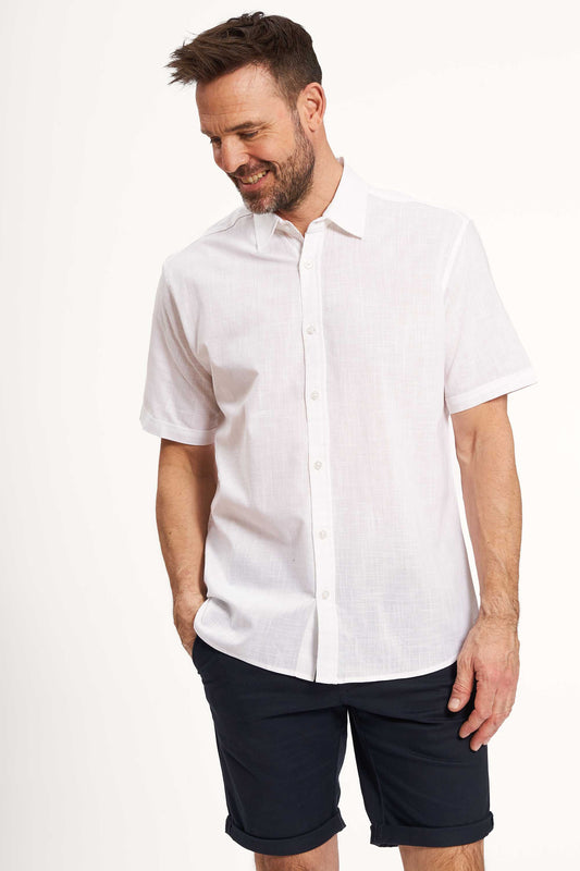 Skjorte 'Kokkedal' - Optical White