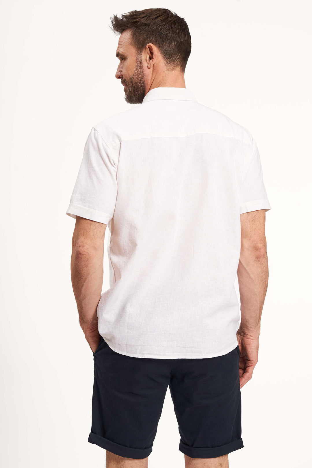 K/æ Hørmix Skjorte 'Valder' - White