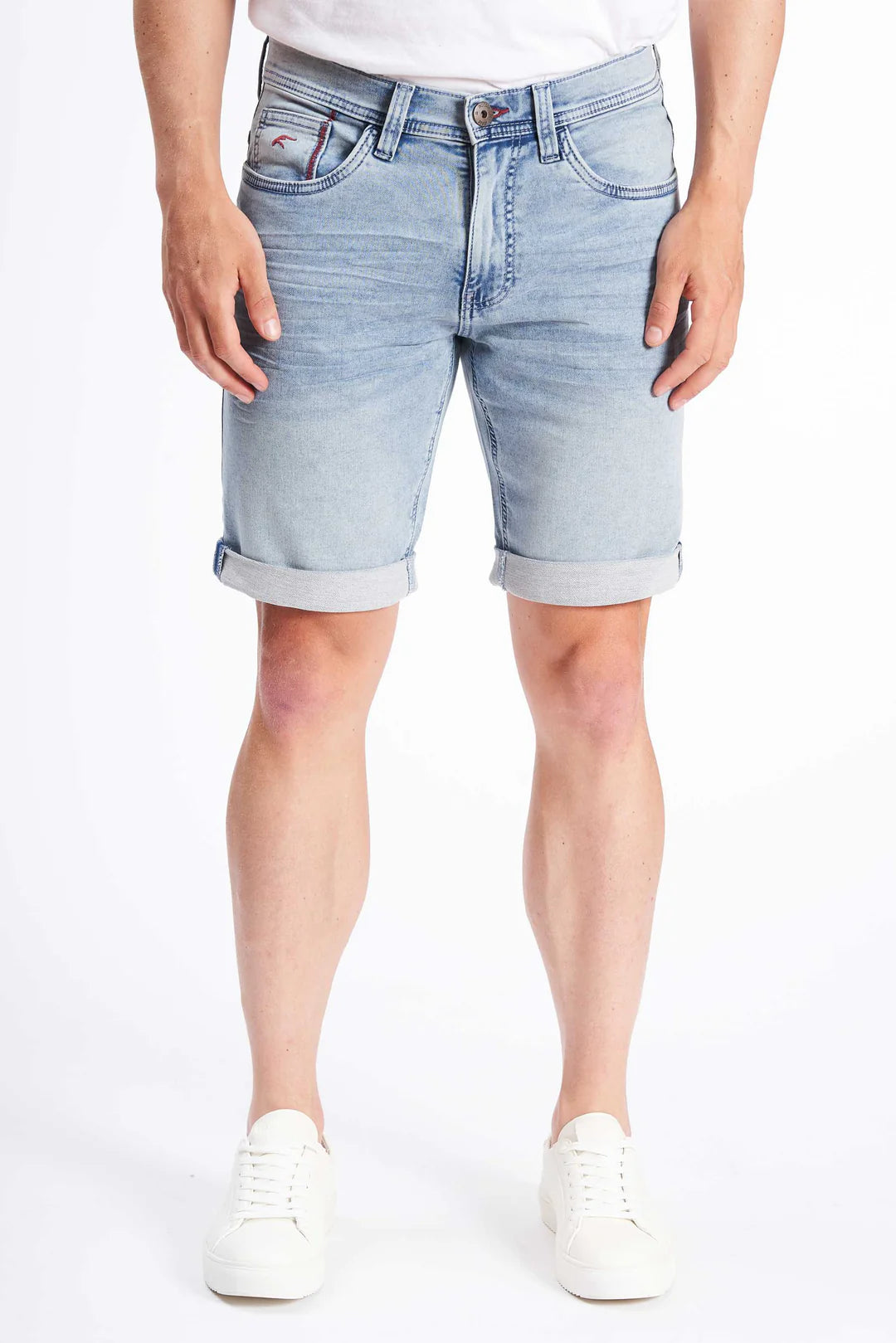 Denim Shorts 'INDelmare' - Lt. Blue Com