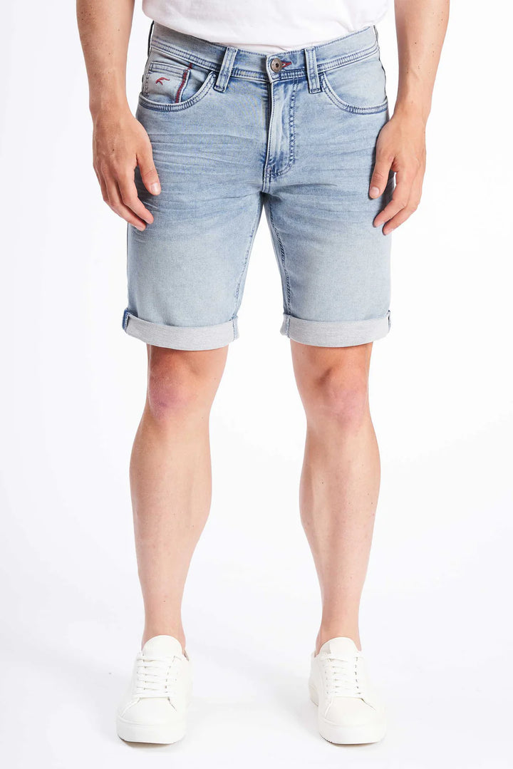 Denim Shorts 'INDelmare' - Lt. Blue Com