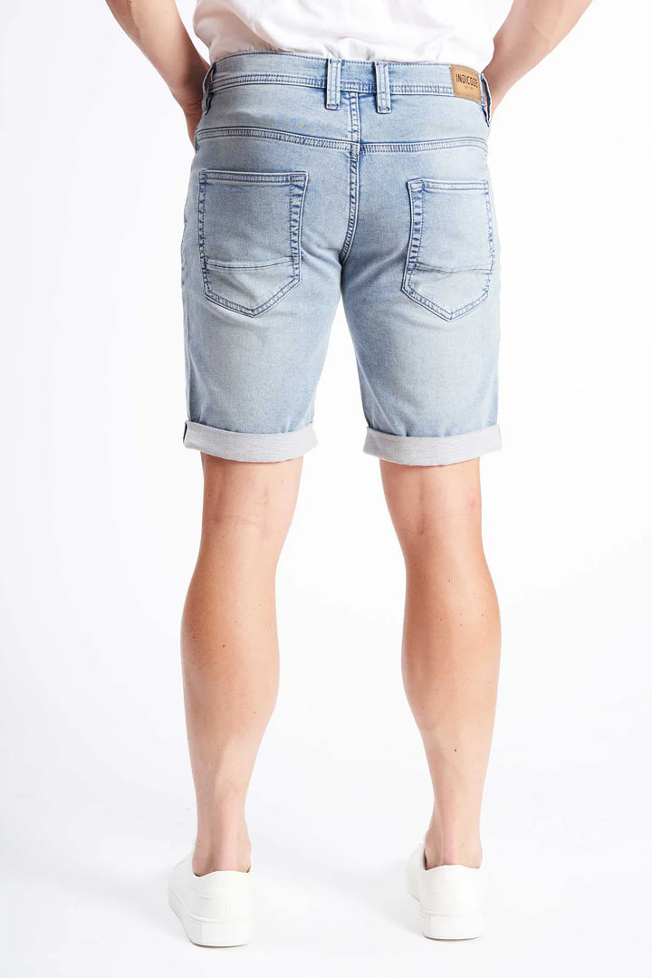 Denim Shorts 'INDelmare' - Lt. Blue Com