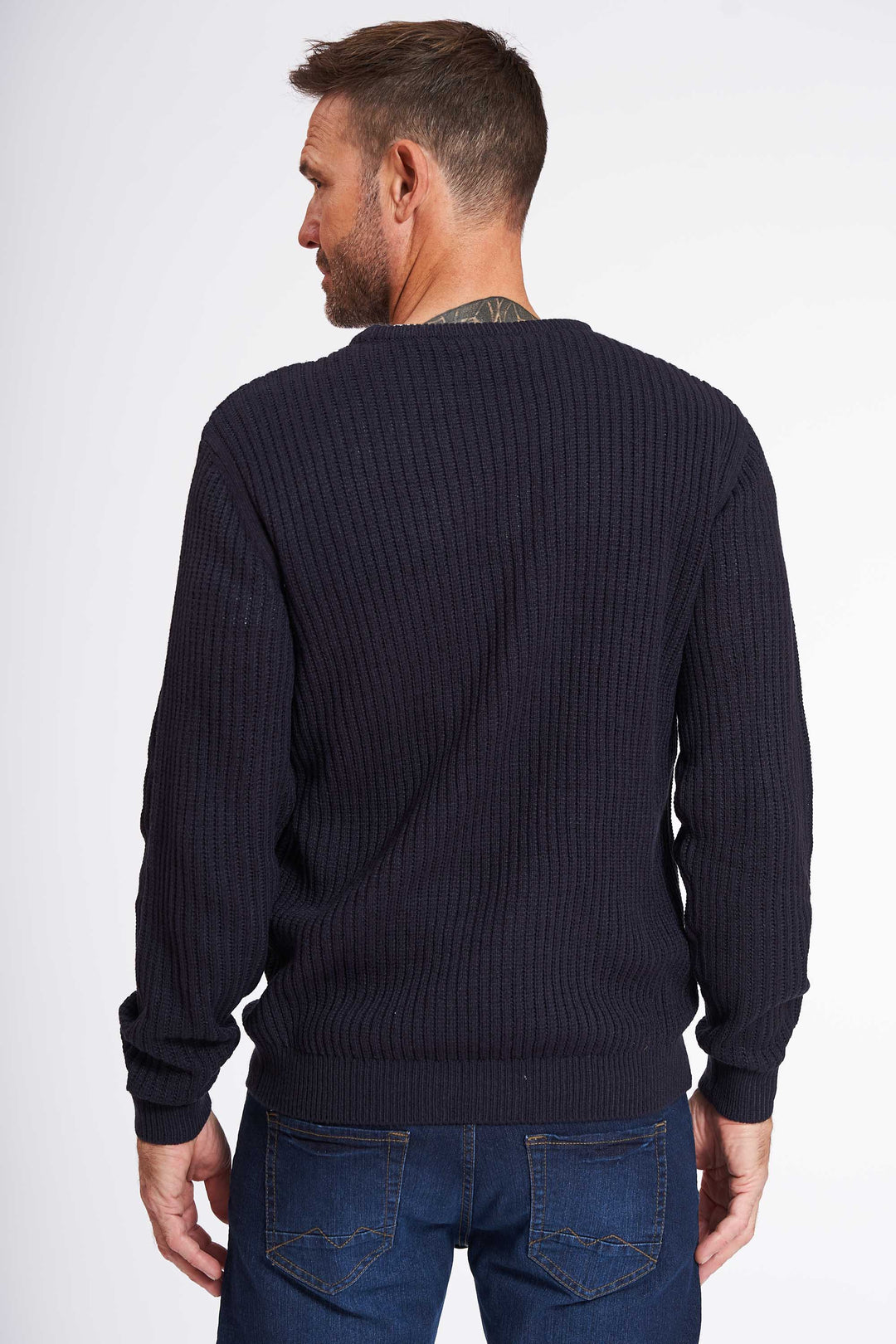 Struktur Strik 'Hammel' - Dark Navy