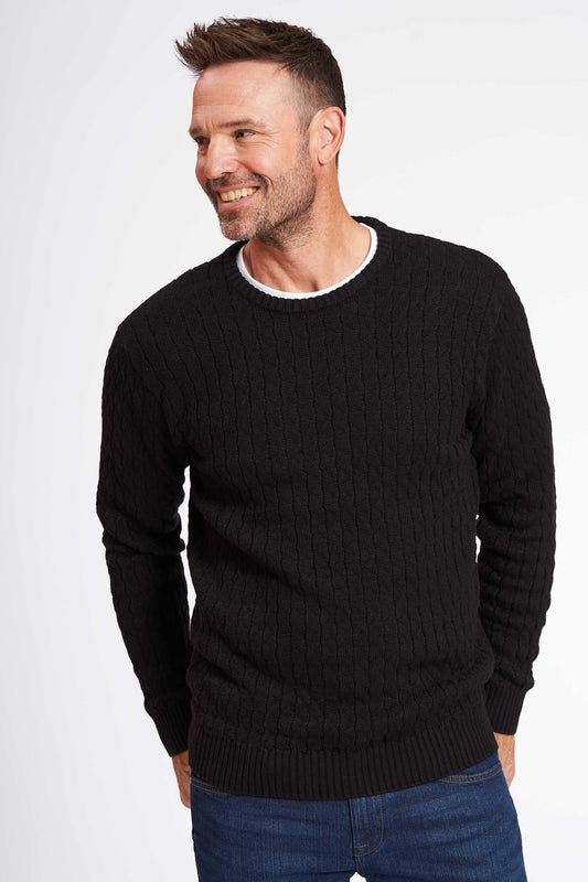 Struktur Strik 'Vejen' - Black