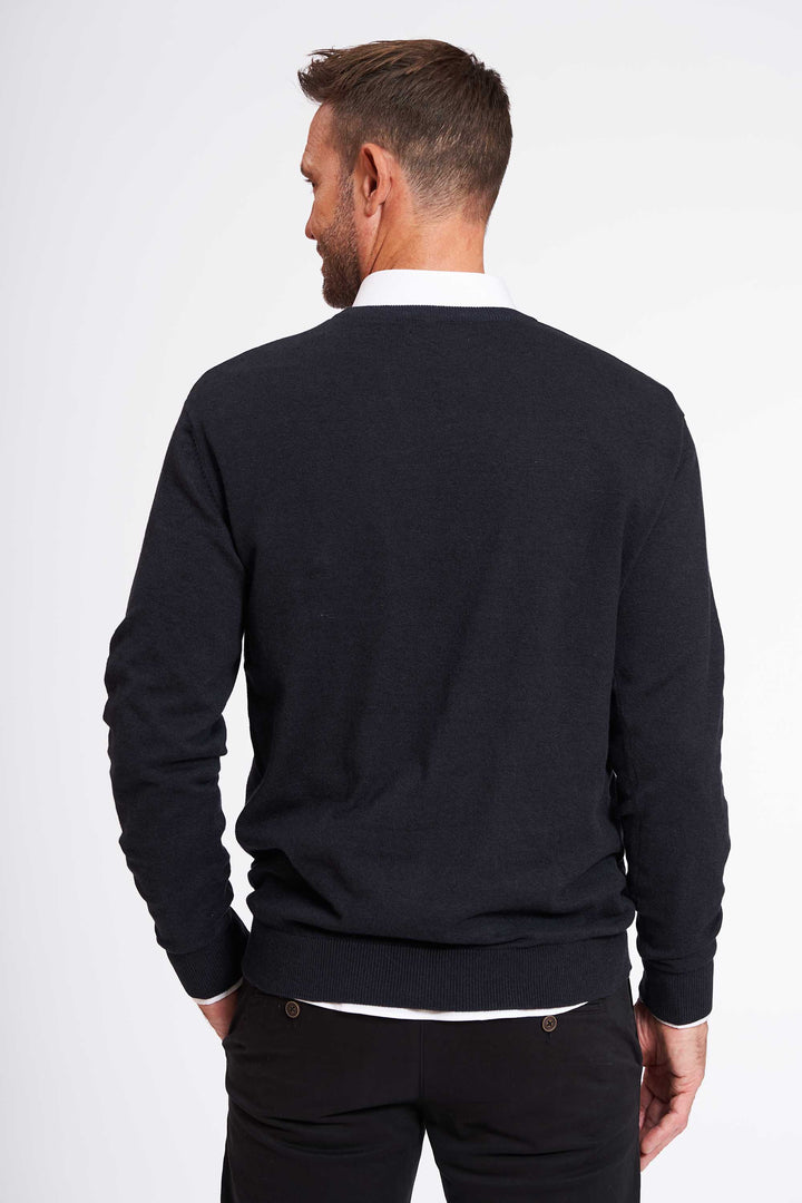 Struktur Strik 'Slangerup' - Dark Navy/Black Twist