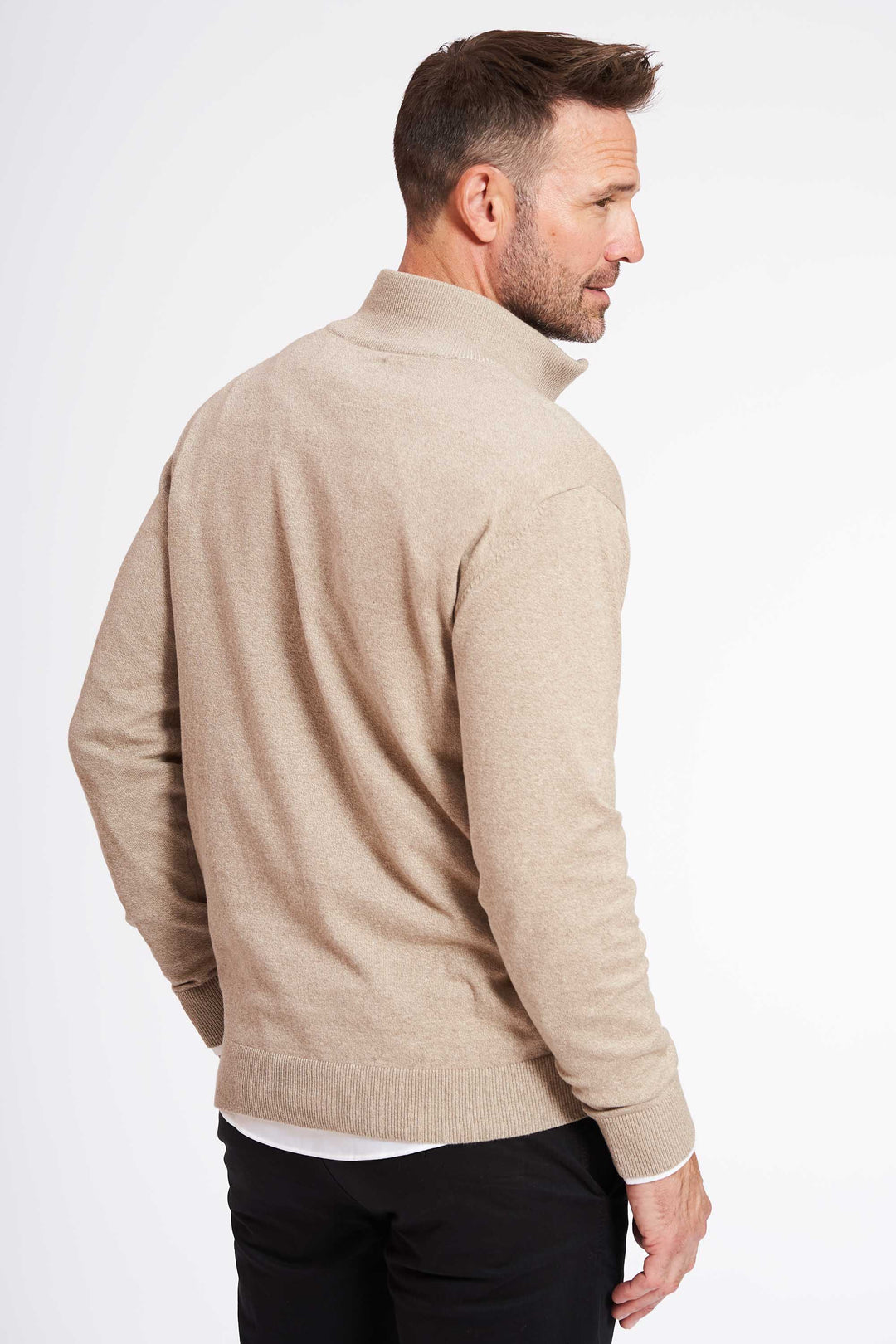 Struktur Strik 'Stouby' - Sand/Dark Sand Twist