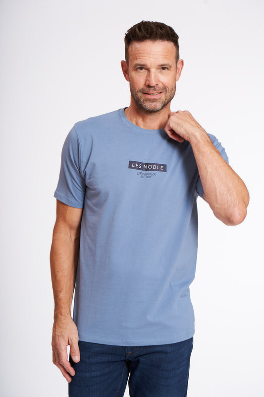 Logo T-Shirt 'Mern' - Coronet Blue One