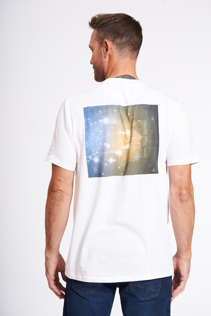 Logo T-Shirt 'Mern' - Optical White One