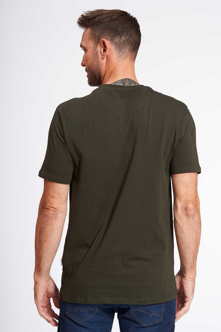 Stretch T-Shirt 'Dall' - Hunter Green