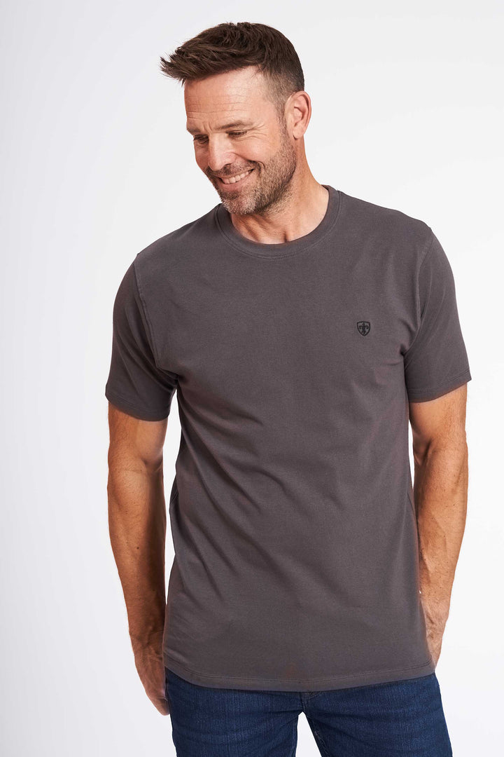 Stretch T-Shirt 'Dall' - Grey