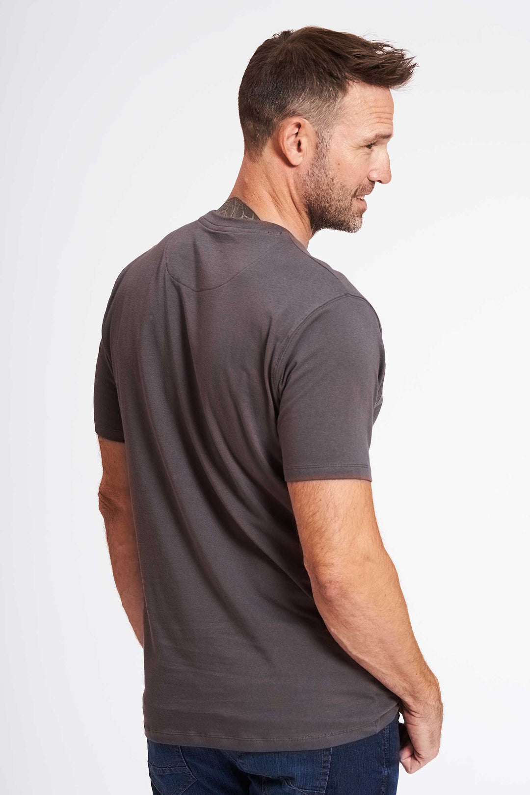 Stretch T-Shirt 'Dall' - Grey