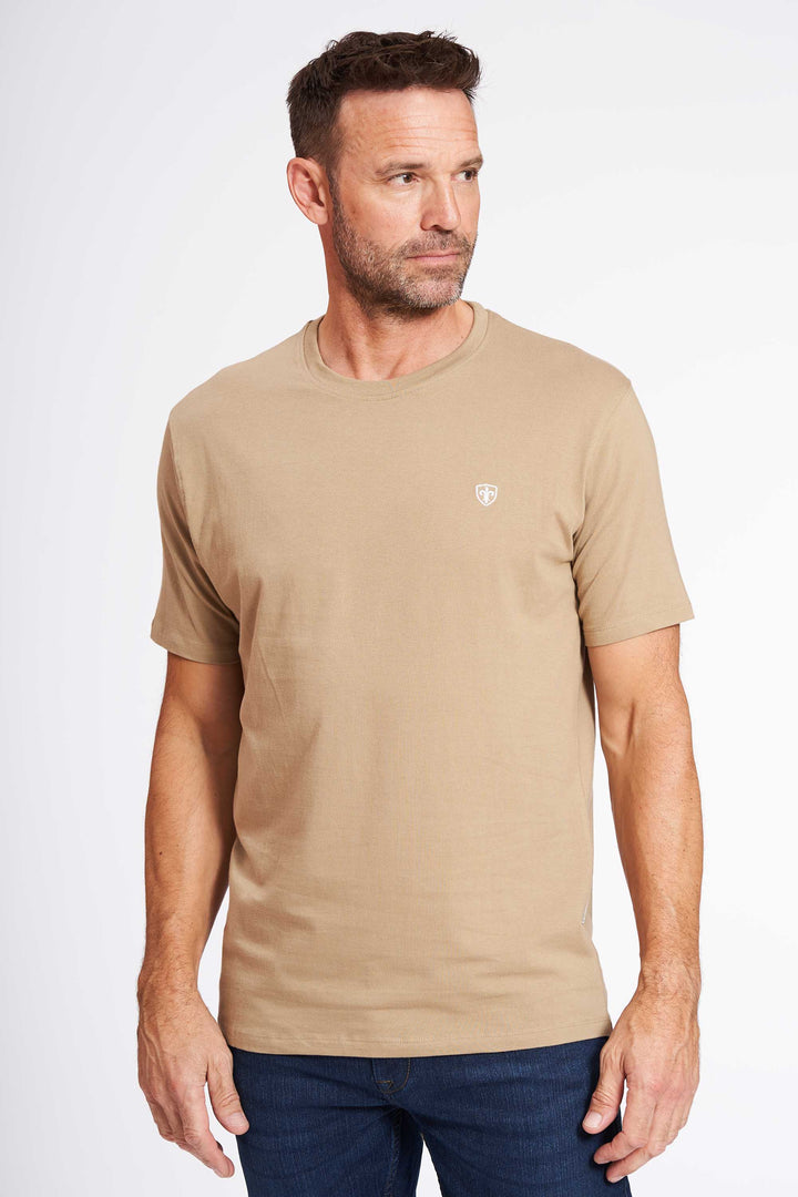 Stretch T-Shirt 'Dall' - Coriander