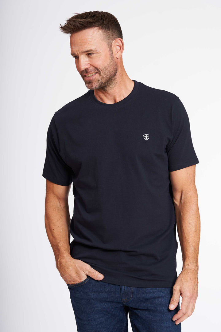 Stretch T-Shirt 'Dall' - Dark Navy