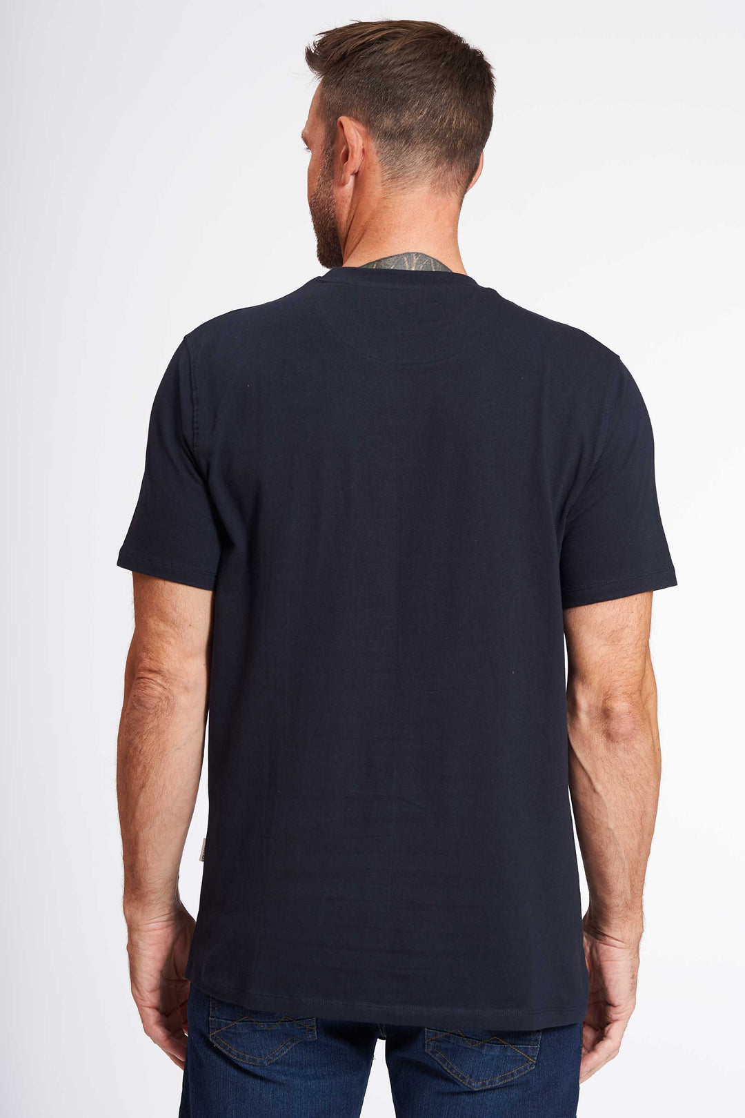 Stretch T-Shirt 'Dall' - Dark Navy