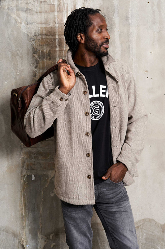 Overshirt 'InPier Lungo' - Otter