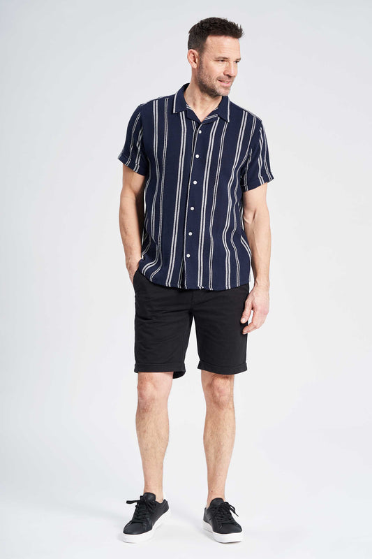 K/æ Skjorte 'Kettinge' - Dark Navy