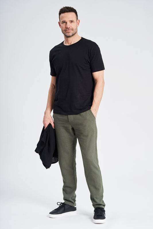 Bukser 'Kastrup' - Green Leaf