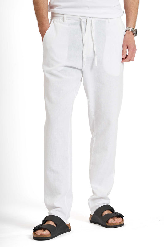 Hør Buks 'Hadsund' - Optical White