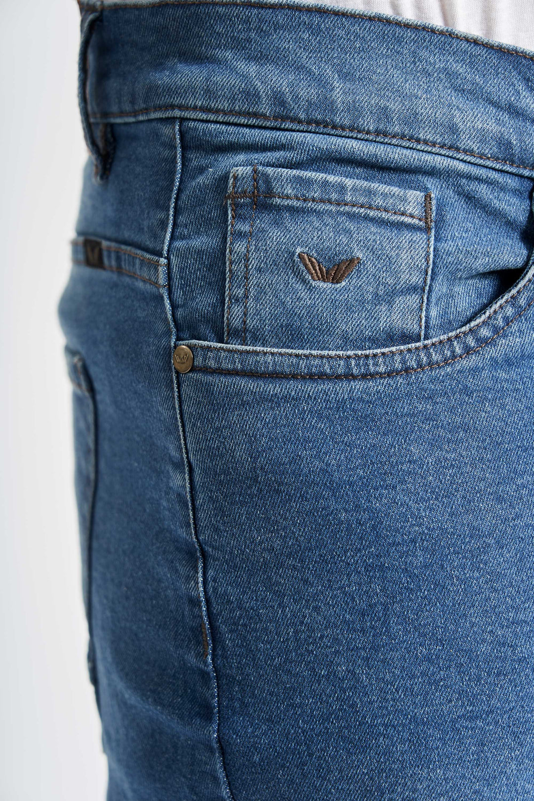 Jeans 'Skive' - Mid. Blue Denim