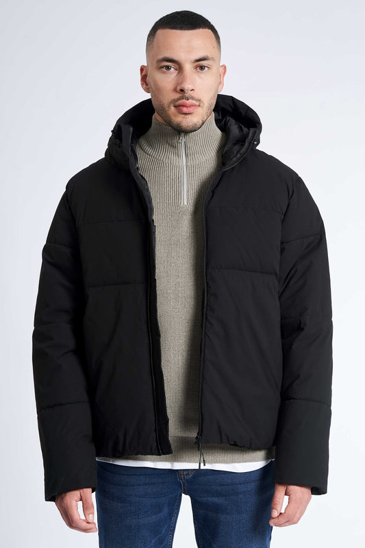 Puffer Jakke 'Victor' - Black