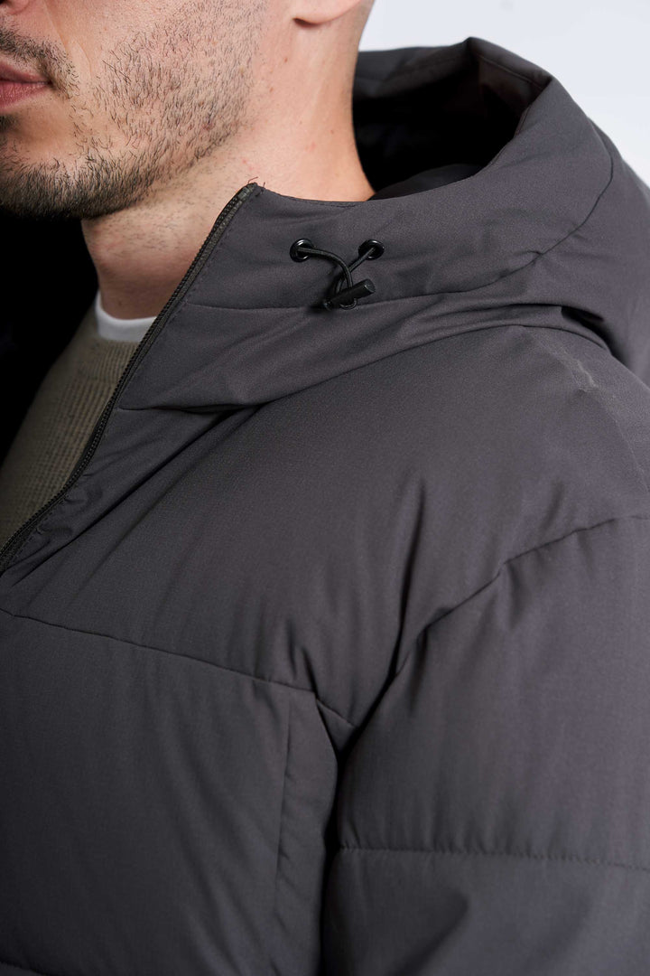 Puffer Jakke 'Victor' - Dark Olive