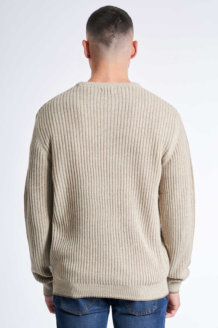 Ribstrik 'Toftelund' - Sand Twist