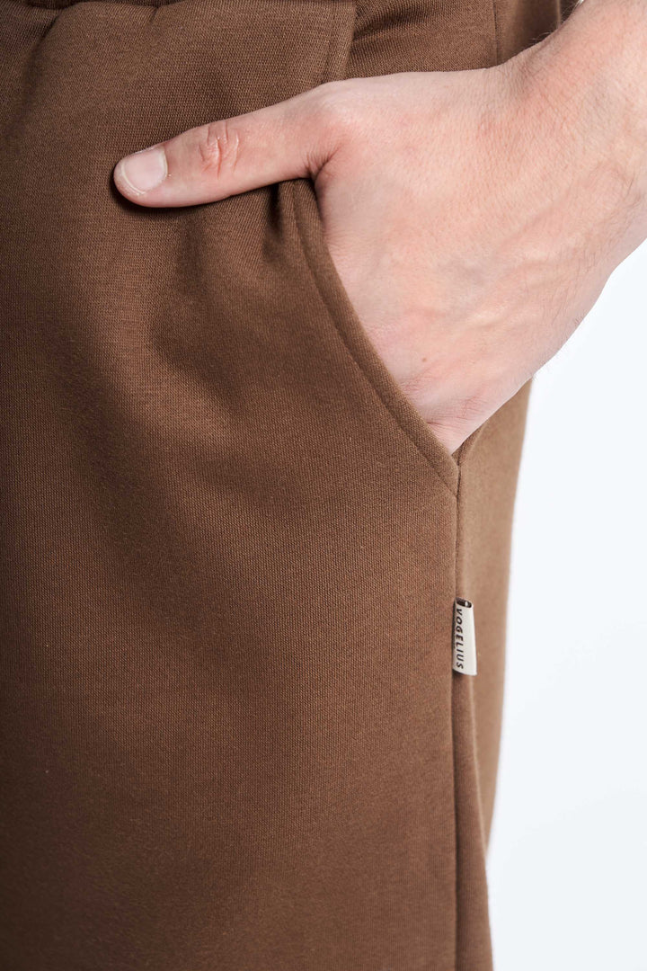 Sweat Pants 'Aarup' - Dark Latte
