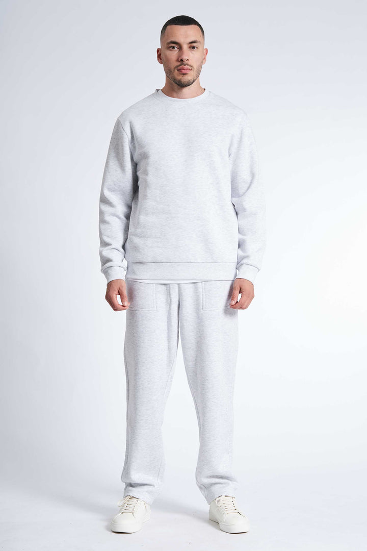 Crewneck Sweatshirt 'Kasper' - Snow