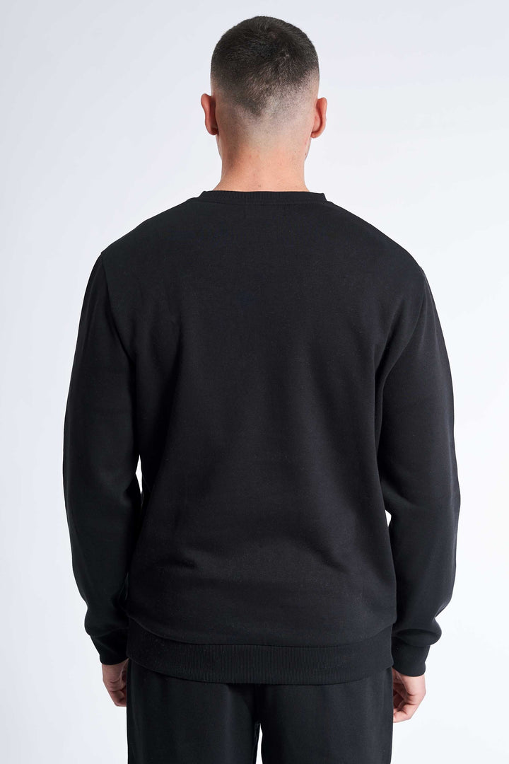 Crewneck Sweatshirt 'Kasper' - Black