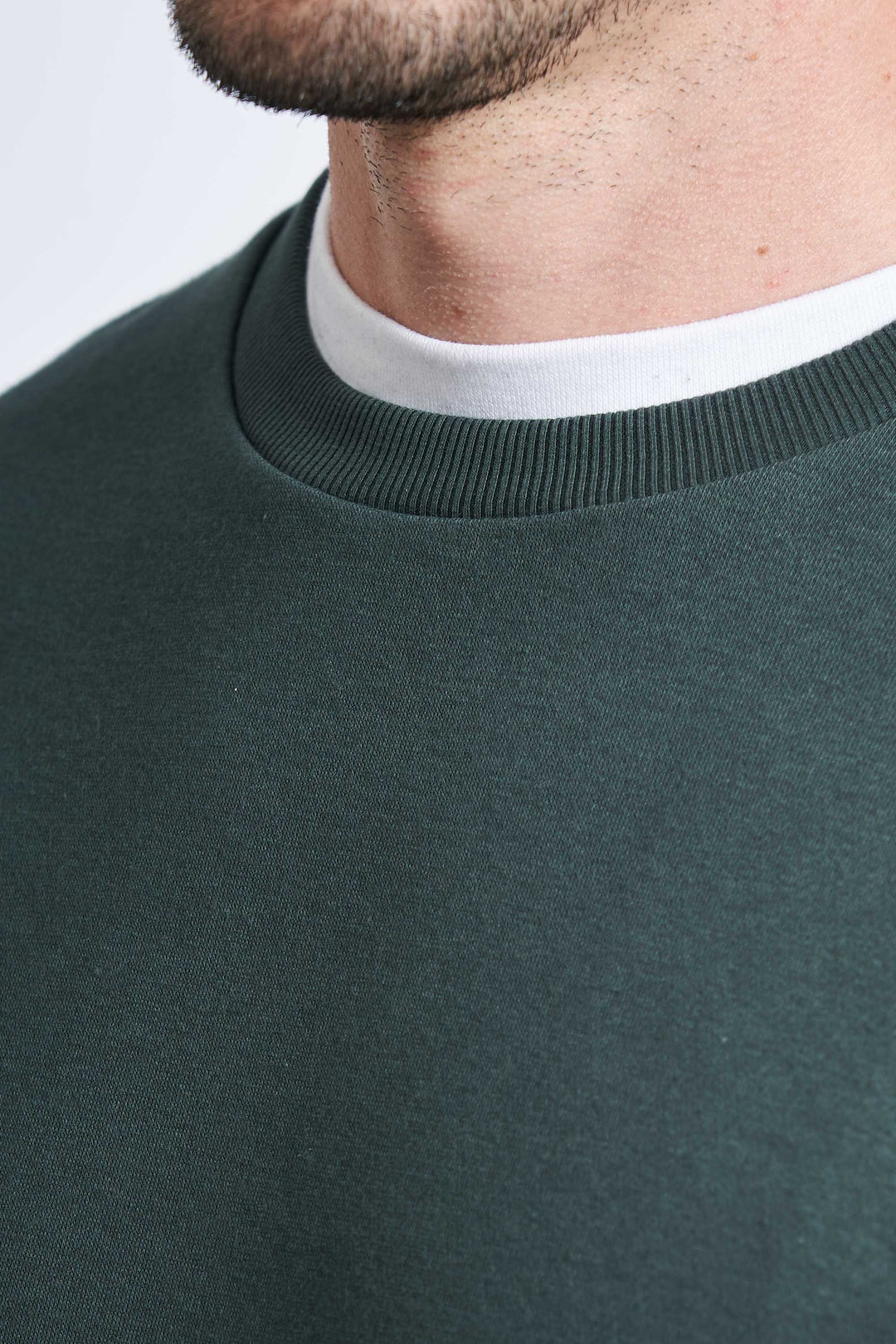 Crewneck Sweatshirt 'Kasper' - Dark Green