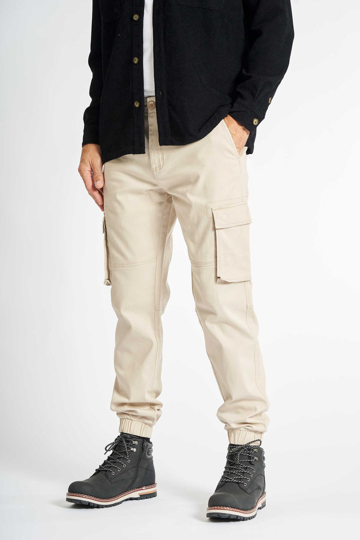 Cargo Pants 'Vestervig' - Light Cement