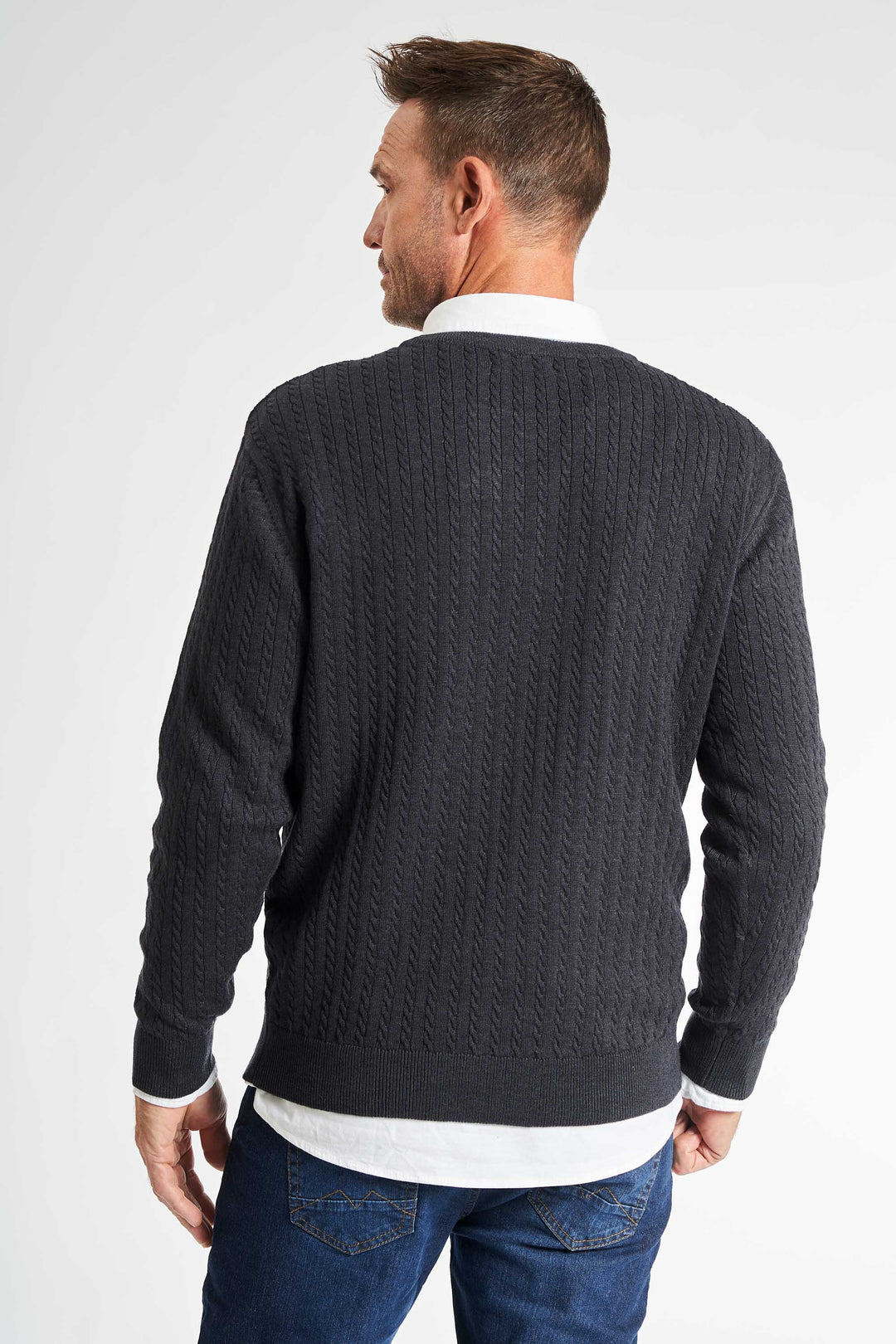 O'Neck Strik 'Torrig' - Navy Mel
