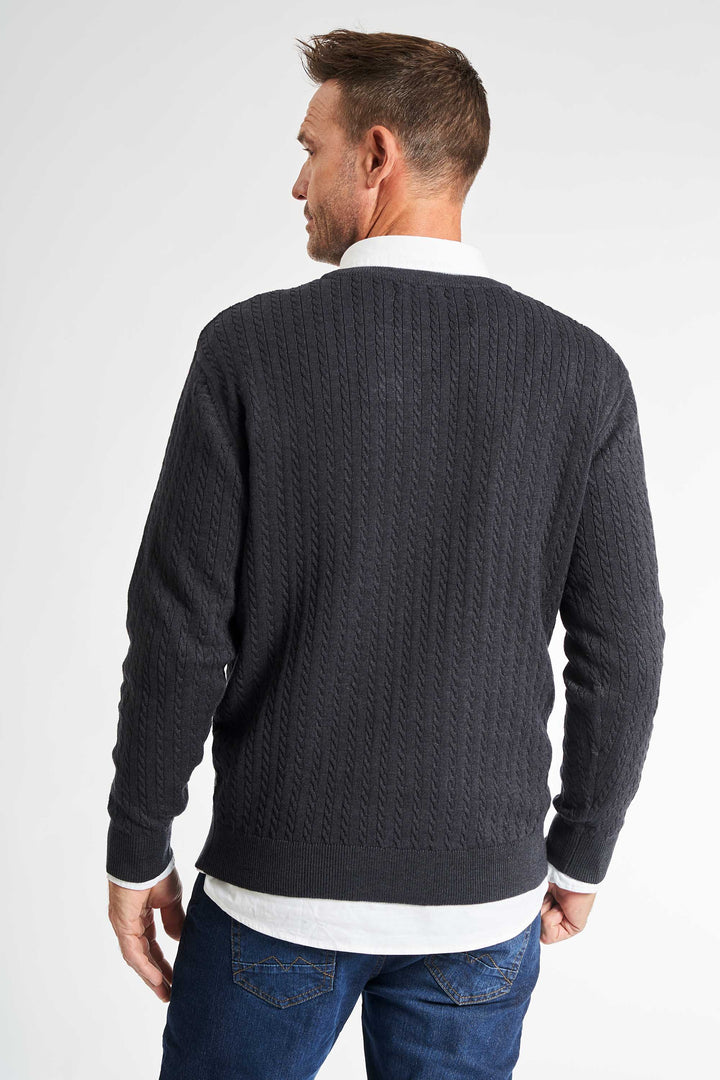 O'Neck Strik 'Torrig' - Navy Mel
