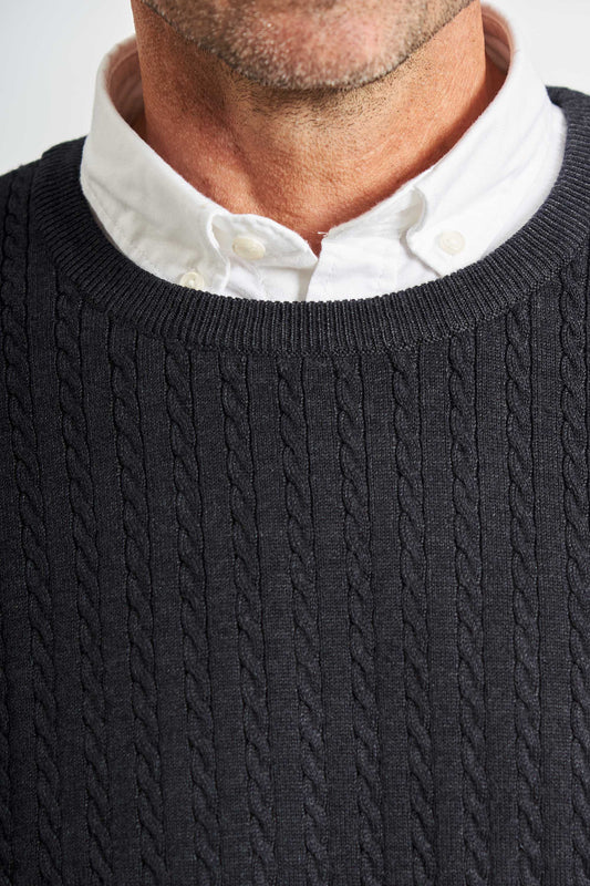 O'Neck Strik 'Torrig' - Navy Mel